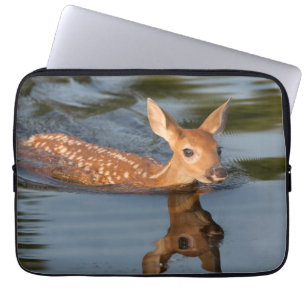 Housse Pour Ordinateur Portable Deer Fawn Minnesota