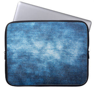 Housse Pour Ordinateur Portable Denim a porté texture tissu pour arrière - plan. J