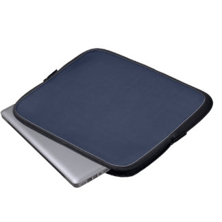 Housse Pour Ordinateur Portable Denim uni couleur unie