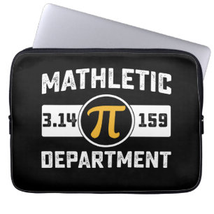 Housse Pour Ordinateur Portable Département mathématique Pi Day Math Vintage