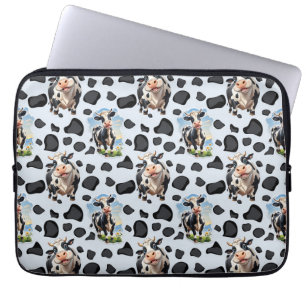 Housse Pour Ordinateur Portable Design Motif animal de vache