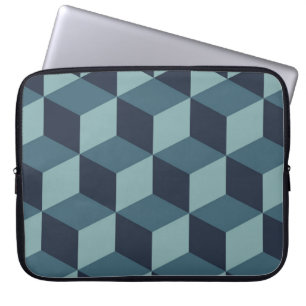 Housse Pour Ordinateur Portable Design tendance vintage bloc de couleur abstrait g