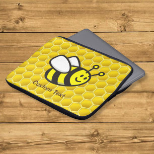 Housse Pour Ordinateur Portable Dessin animé d'abeille