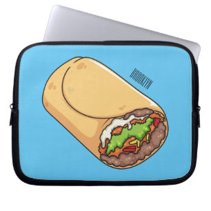 Housse Pour Ordinateur Portable dessin animé de Burrito