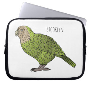 Housse Pour Ordinateur Portable dessin animé d'oiseaux de Kakapo