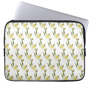 Housse Pour Ordinateur Portable Deux petites abeilles mignonnes