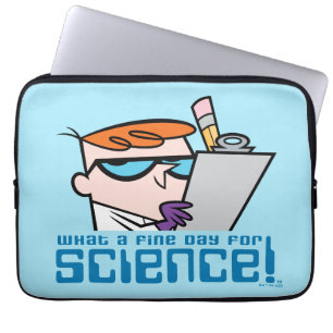 Housse Pour Ordinateur Portable Dexter - Quel Beau Jour Pour La Science !