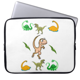 Housse Pour Ordinateur Portable Dinosaure à manches pour ordinateur portable
