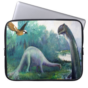 Housse Pour Ordinateur Portable Dinosaure à manches pour ordinateur portable