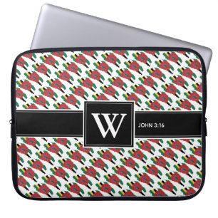 Housse Pour Ordinateur Portable DOMINICA Écriture chrétienne Ordinateur portable M