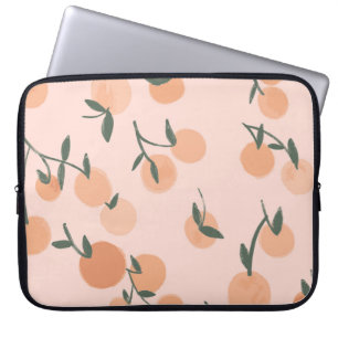 Housse Pour Ordinateur Portable Doodart : Orange Cherry Vintage Motif