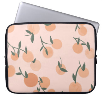 Housse Pour Ordinateur Portable Doodart : Orange Cherry Vintage Motif