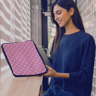 Housse Pour Ordinateur Portable Dotty Délicieux rose