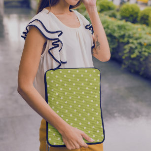 Housse Pour Ordinateur Portable Dotty Delight Green