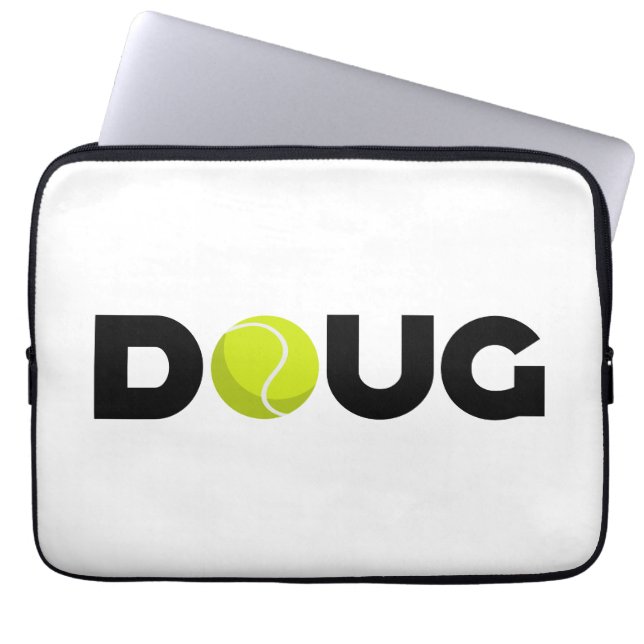 Housse Pour Ordinateur Portable Doug Tennis (Devant)