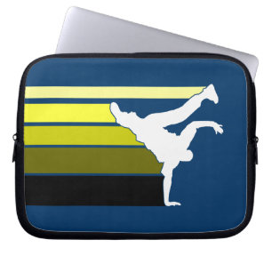 Housse Pour Ordinateur Portable Douille blanche d'ordinateur portable de jaune de