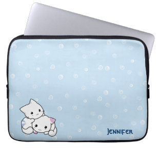 Housse Pour Ordinateur Portable Douille d'ordinateur portable de couples de chat
