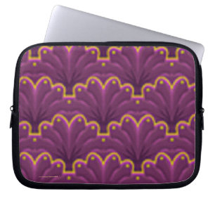 Housse Pour Ordinateur Portable Douille d'ordinateur portable de Pourpre-Or