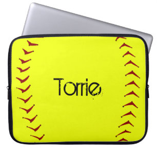 Housse Pour Ordinateur Portable Douille d'ordinateur portable du base-ball de
