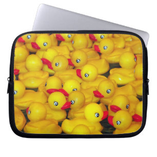 Housse Pour Ordinateur Portable Douille en caoutchouc jaune d'ordinateur portable