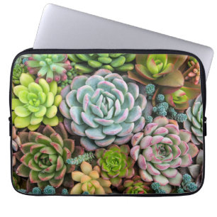 Housse Pour Ordinateur Portable Douilles d'ordinateur portable de Succulents de