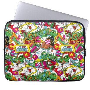 Housse Pour Ordinateur Portable Dr. Seuss   Grinch Motif Coloré