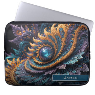 Housse Pour Ordinateur Portable Dragon Oeil moderne Abstrait Géométrique Nom fract