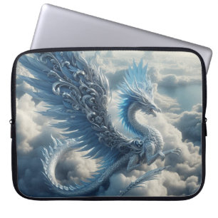 Housse Pour Ordinateur Portable Dragon superbe entouré de nuages