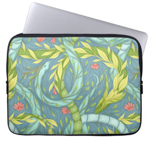 Housse Pour Ordinateur Portable Dragons en bois