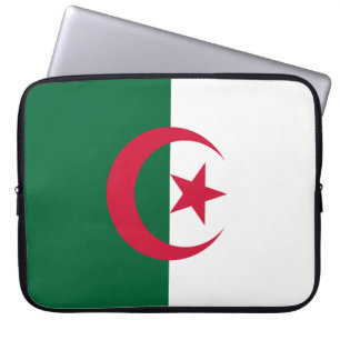 Housse Pour Ordinateur Portable Drapeau algérien patriotique