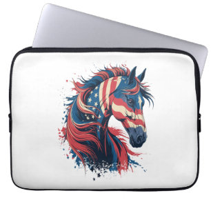 Housse Pour Ordinateur Portable Drapeau américain