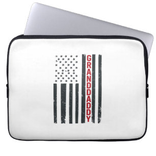 Housse Pour Ordinateur Portable Drapeau américain Granddaddy Design patriotique vi