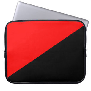 Housse Pour Ordinateur Portable Drapeau anarchiste