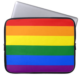 Housse Pour Ordinateur Portable Drapeau arc-en-ciel (LGBT)
