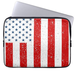 Housse Pour Ordinateur Portable Drapeau civil des États-Unis en temps de paix