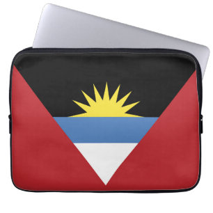 Housse Pour Ordinateur Portable Drapeau d'Antigua-et-Barbuda