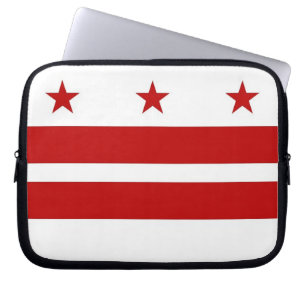 Housse Pour Ordinateur Portable Drapeau de bureau de Washington DC