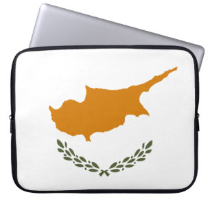 Housse Pour Ordinateur Portable Drapeau de Chypre