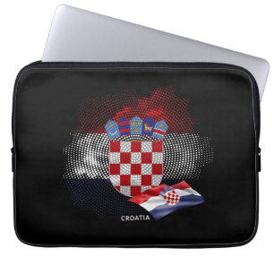 Housse Pour Ordinateur Portable Drapeau de la Croatie