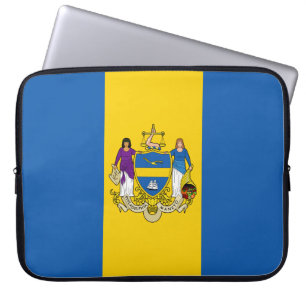 Housse Pour Ordinateur Portable Drapeau de la ville de Philadelphie (Pennsylvanie)