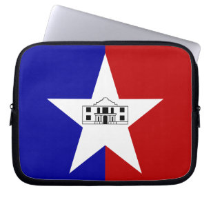 Housse Pour Ordinateur Portable Drapeau de la ville de San Antonio