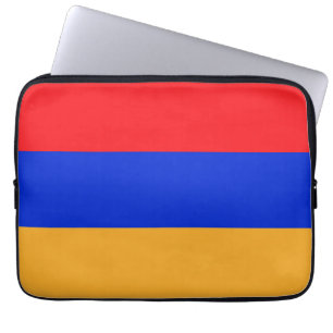 Housse Pour Ordinateur Portable Drapeau de l'Arménie