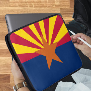 Housse Pour Ordinateur Portable Drapeau de l'État d'Arizona