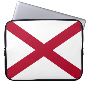 Housse Pour Ordinateur Portable Drapeau de l'état de l'Alabama