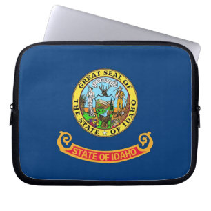 Housse Pour Ordinateur Portable Drapeau de l'État Idaho - Manche pour ordinateur p