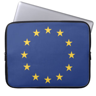 Housse Pour Ordinateur Portable Drapeau de l'Union européenne