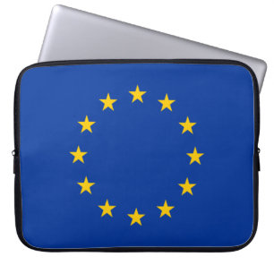Housse Pour Ordinateur Portable Drapeau de l'Union européenne (UE) (Europe)