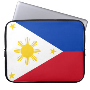 Housse Pour Ordinateur Portable Drapeau des Philippines