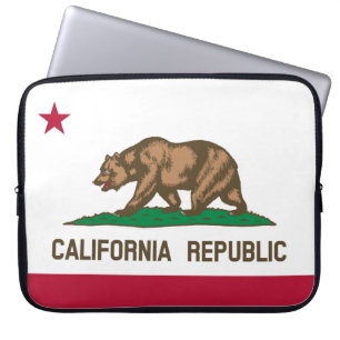 Housse Pour Ordinateur Portable Drapeau d'État de Californie