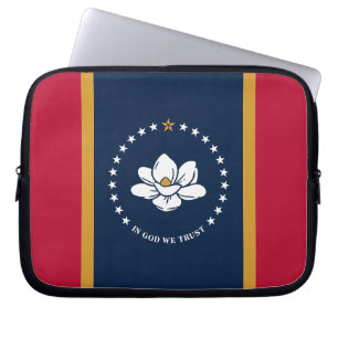 Housse pour ordinateur portable Drapeau du Mississ